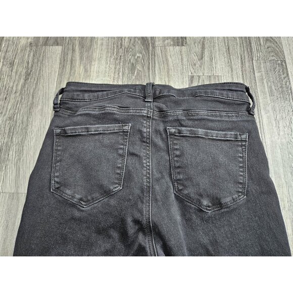 STS Blue Ellie High Rise Jeans Womens 28L Black Skinny Stretch Denim Pants - Picture 3 of 12